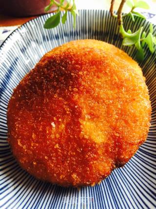 南瓜红豆芝士饼的做法步骤：12