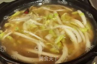砂锅排骨白菜粉丝煲的做法步骤：6