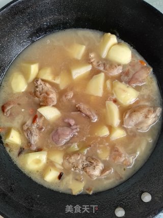 土豆炖兔肉的做法步骤：9