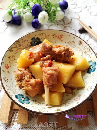 土豆炖兔肉的做法步骤：12