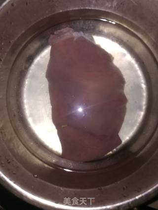 白切猪肝的做法步骤：1