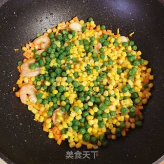 虾仁玉米三丁的做法步骤：6