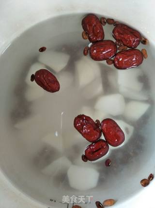 红薯豇豆汤的做法步骤：3