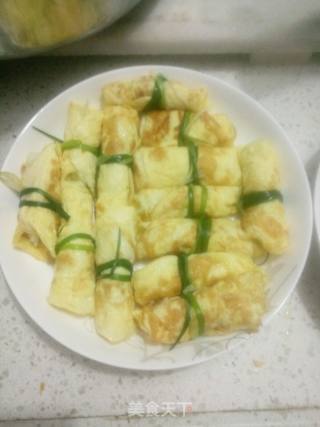 香葱蛋包的做法步骤：3