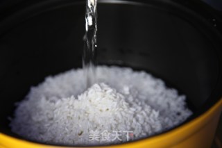 秋分养生粥：白梨鸡蛋鲜米粥的做法步骤：6