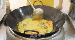 教你做美味的咖喱蟹的做法步骤：4
