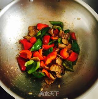 辣椒炒肉的做法步骤：6