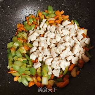 腰果鸡丁的做法步骤：12
