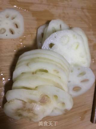 溜藕夹的做法步骤：2