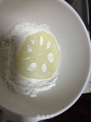 溜藕夹的做法步骤：3