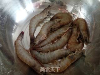 虾仁滑蛋的做法步骤：1