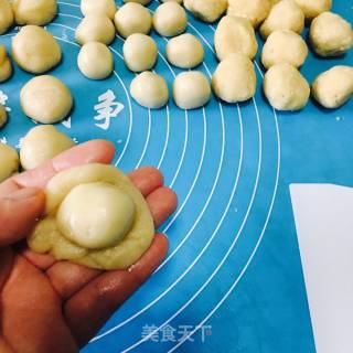 绿豆香酥饼的做法步骤：9