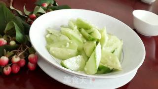 椒油蒜泥黄瓜的做法步骤：4