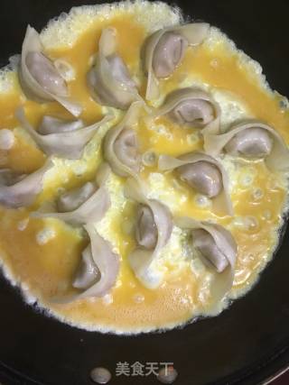鸡蛋抱馄饨的做法步骤：8