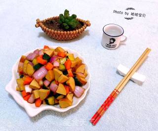 凉拌四鲜的做法步骤：8