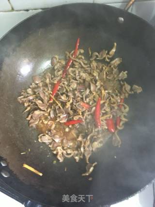 辣炒鸡胗的做法步骤：10