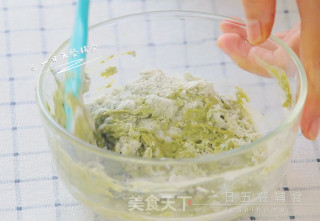 时蔬挤挤面的做法步骤：3
