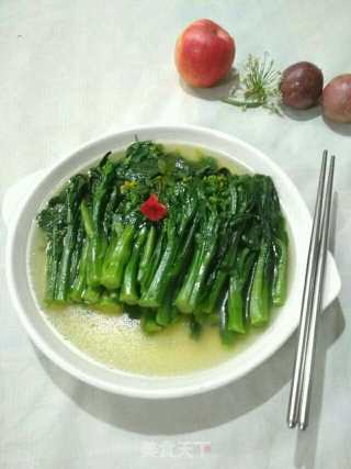 盐水菜心的做法步骤：5