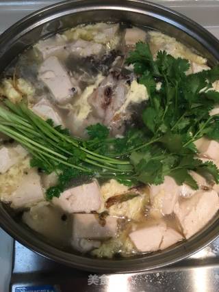 浓香鲫鱼豆腐汤的做法步骤：9