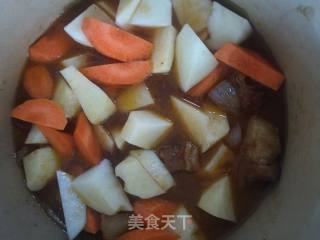 西红柿炖牛腩的做法步骤：12