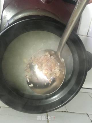 排骨鲜虾粥的做法步骤：10