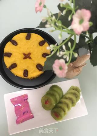 南瓜发糕的做法步骤：9