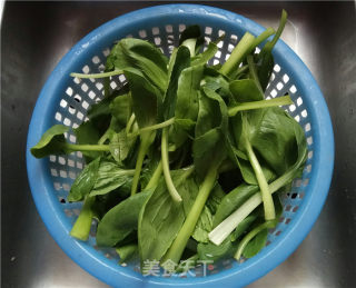 鸡丝毛菜炒面的做法步骤：3