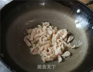 鸡丝毛菜炒面的做法步骤：5