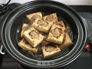 豆腐酿肉煲的做法步骤：13