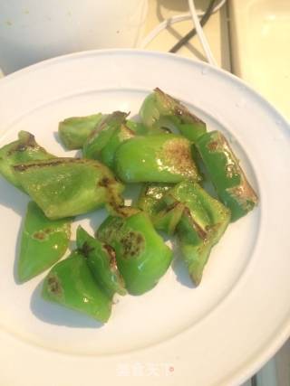 失败的虎皮青椒的做法步骤：3