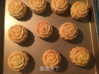 栗蓉月饼的做法步骤：20