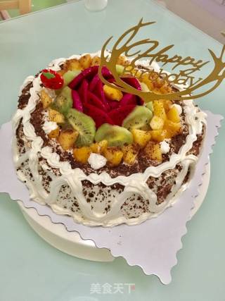 十寸生日蛋糕的做法步骤：5