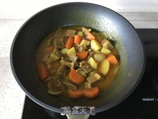 咖喱牛肉的做法步骤：10