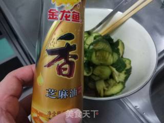 蓑衣凉拌黄瓜的做法步骤：4