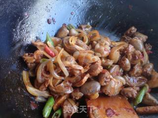 干锅鸡杂的做法步骤：11