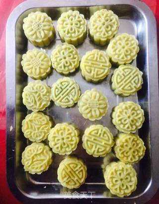 夏日清凉绿豆糕的做法步骤：3
