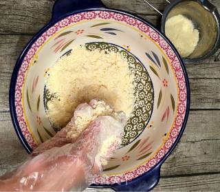 星巴克蜜豆松饼的做法步骤：2