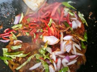 牛肉炒面的做法步骤：10