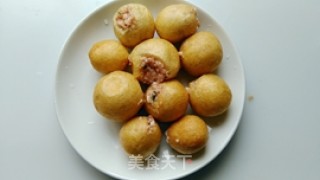油面筋塞肉的做法步骤：6