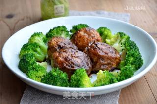 油面筋塞肉的做法步骤：9