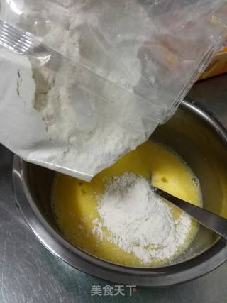 班兰口味蒸蛋糕的做法步骤：3