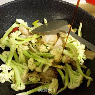 干锅菜花的做法步骤：12