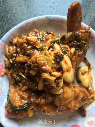 梅菜鸡翅的做法步骤：3