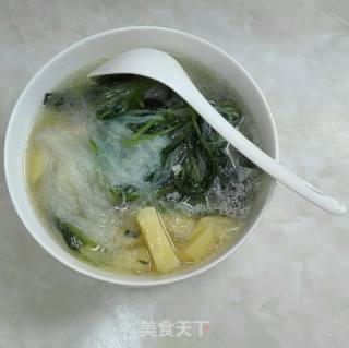 菠菜土豆粉丝汤的做法步骤：5