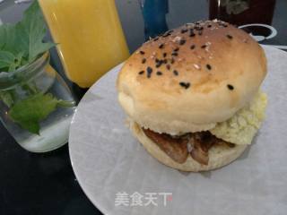 肉夹馍汉堡的做法步骤：6