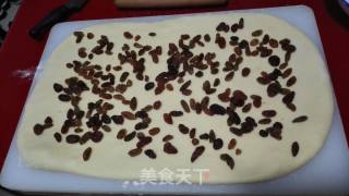 黄金葡萄干大面包的做法步骤：9