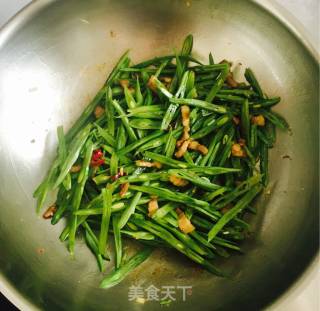 五花肉炒豆角丝的做法步骤：7
