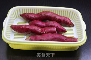 蔓越莓紫薯馅的做法步骤：1