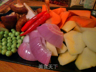 咖喱鸡排饭的做法步骤：3