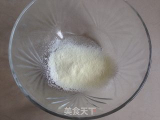 柠檬蛋白糖的做法步骤：1